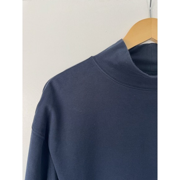 Mens L.L.Bean Navy Cotton Turtleneck XXl - Picture 2 of 5